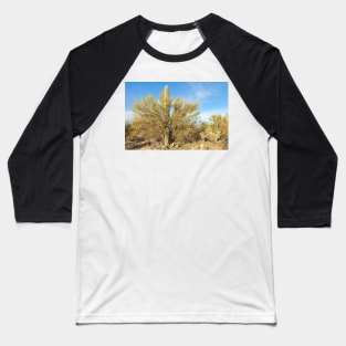 Saguaro and Tree Baseball T-Shirt